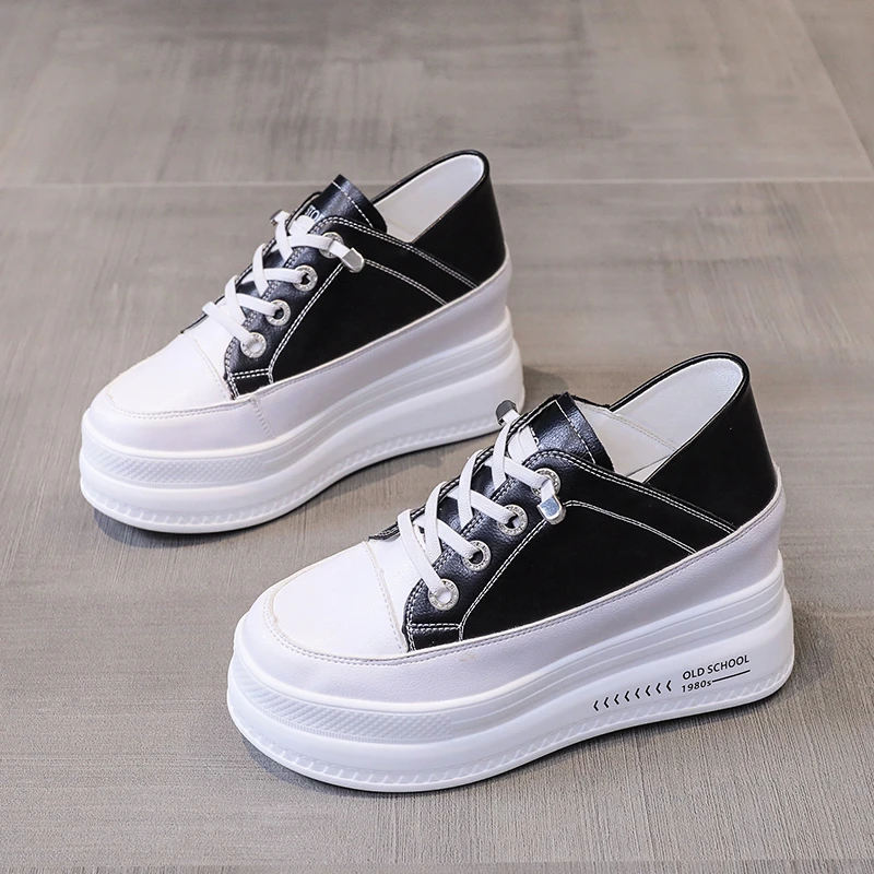 

Women's white sneakers High platform sneakers Casual shoes 2023 Spring and Autumn comfortable breathable women's shoes