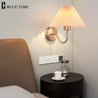 modern led wall lights indoor bedside sconces wall lamp for living rom bedroom light home decoration lighting fixtures 110v 220v