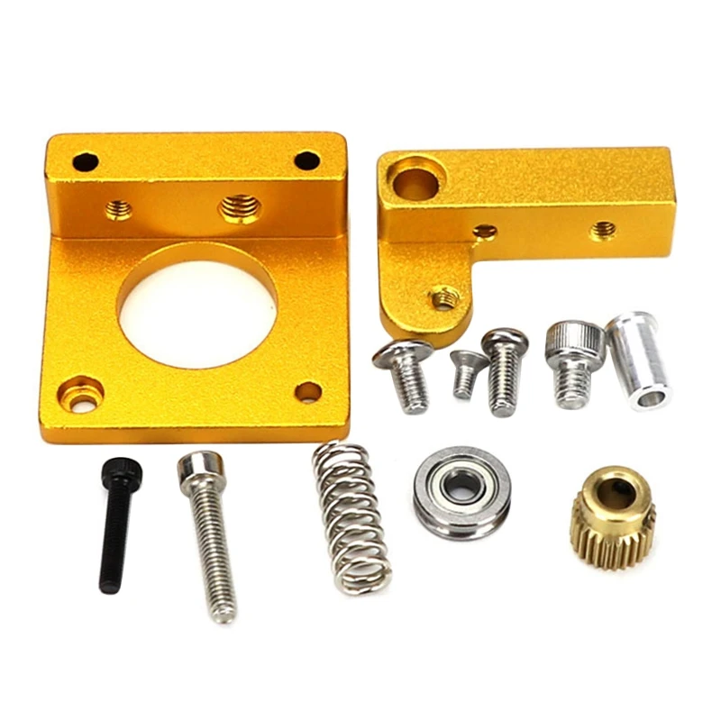 

3D Printer Accessories MK8 Extruder Aluminum Block Extruder Bracket MK8 Mounting Block DIY Kit for Prusa I3 Extruder