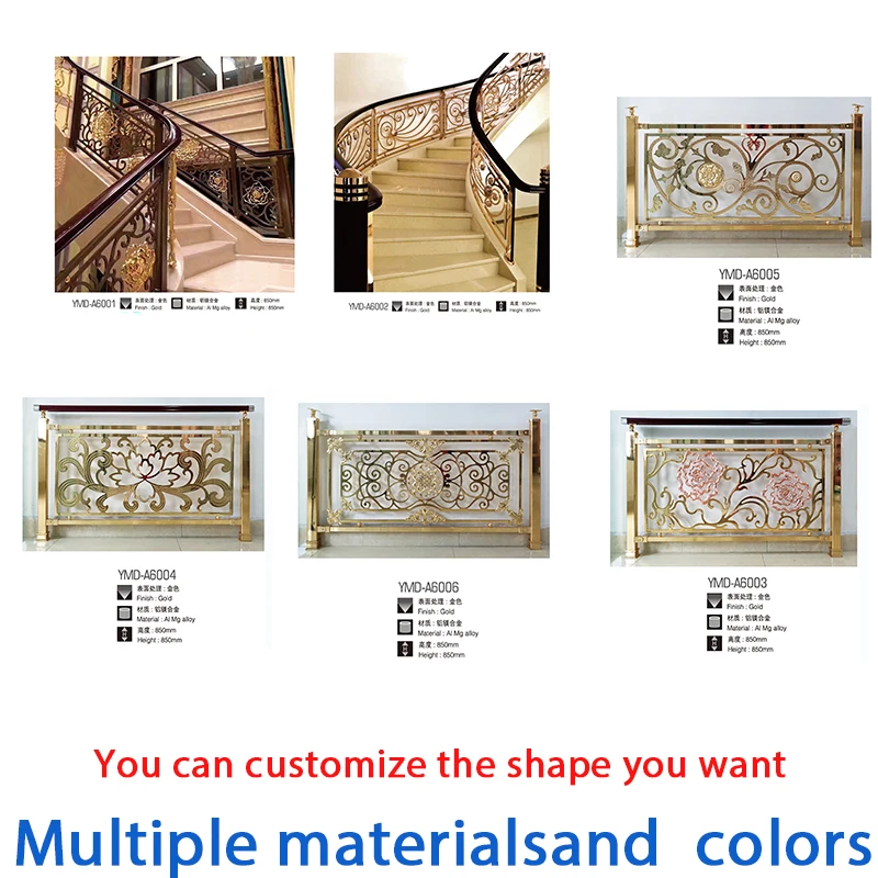 

Stair Guardrail, Stair Handrail Of Home Building, Glass Handrail, High-Grade Villa Guardrail, Stair Safety Guardrail, Customized