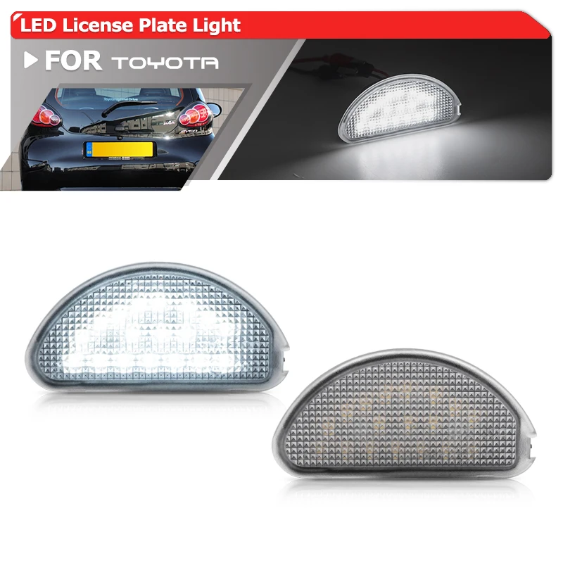 Для Toyota Aygo Gen1 AB10 AB20 AB30 люк 2005-2014 Gen2 AB40 2014-2022 Canbus полностью белые фонари заднего