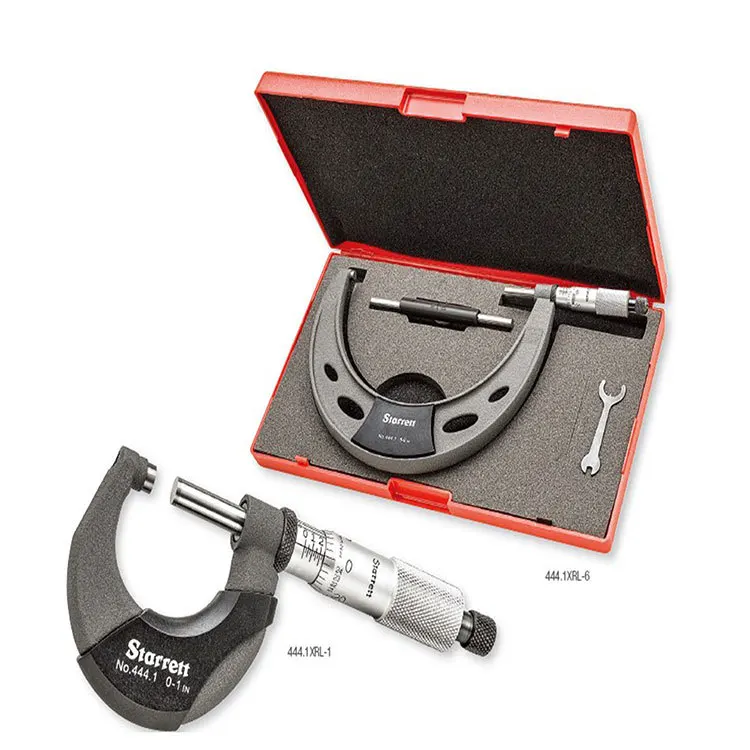 2025 Starrett American Steelers 444.1MXRL-125 Микрометр внешнего диаметра 100-125 мм 0 001