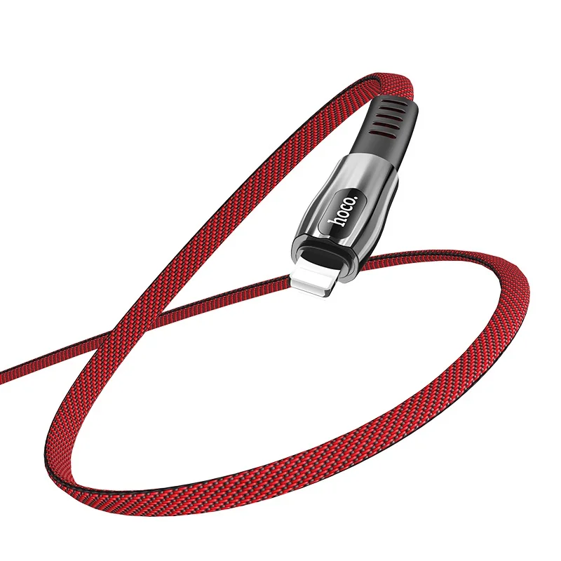 HOCO U70 Дата-кабель USB 2.1A для Apple 8-pin 1.2м | Мобильные телефоны и аксессуары