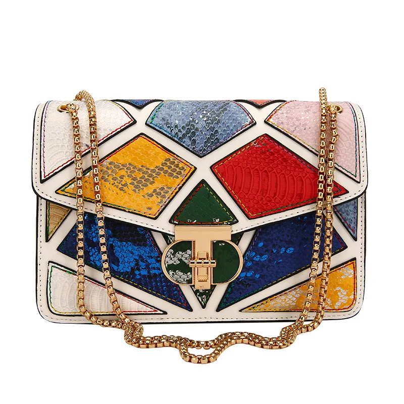 

Summer Style Shoulder Bags Totes For Women 2023 Designer Luxury Chain Stitching Square Bag Ladies Fashion Handbag Crossbody Bags