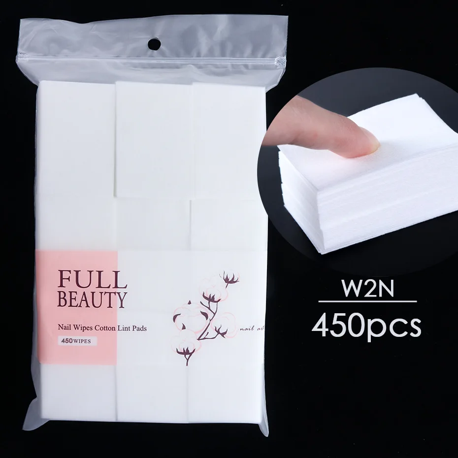 

Nail Removal Cotton Paper Soft and Hard 2 Types Nail Oil Gel Quick Removal Natural Fiber Non dropping Cotton Nail Removal Towel