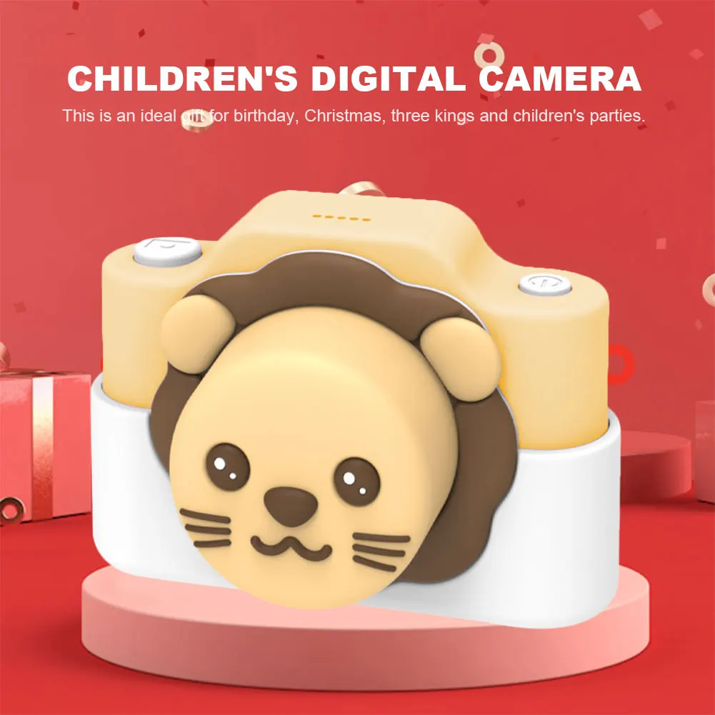 

Cartoon Animal Camcorder Toy Portable Mini Videocamera USB Charging Digital Video Camera Silicone Cover Kids Toys Camera Gifts
