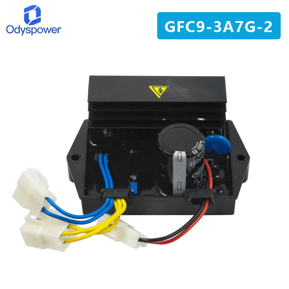 Фото Универсальный автоматический регулятор напряжения 15-10 кВт AVR GFC9-3A7G-2, замена для поколения Kohler №5
