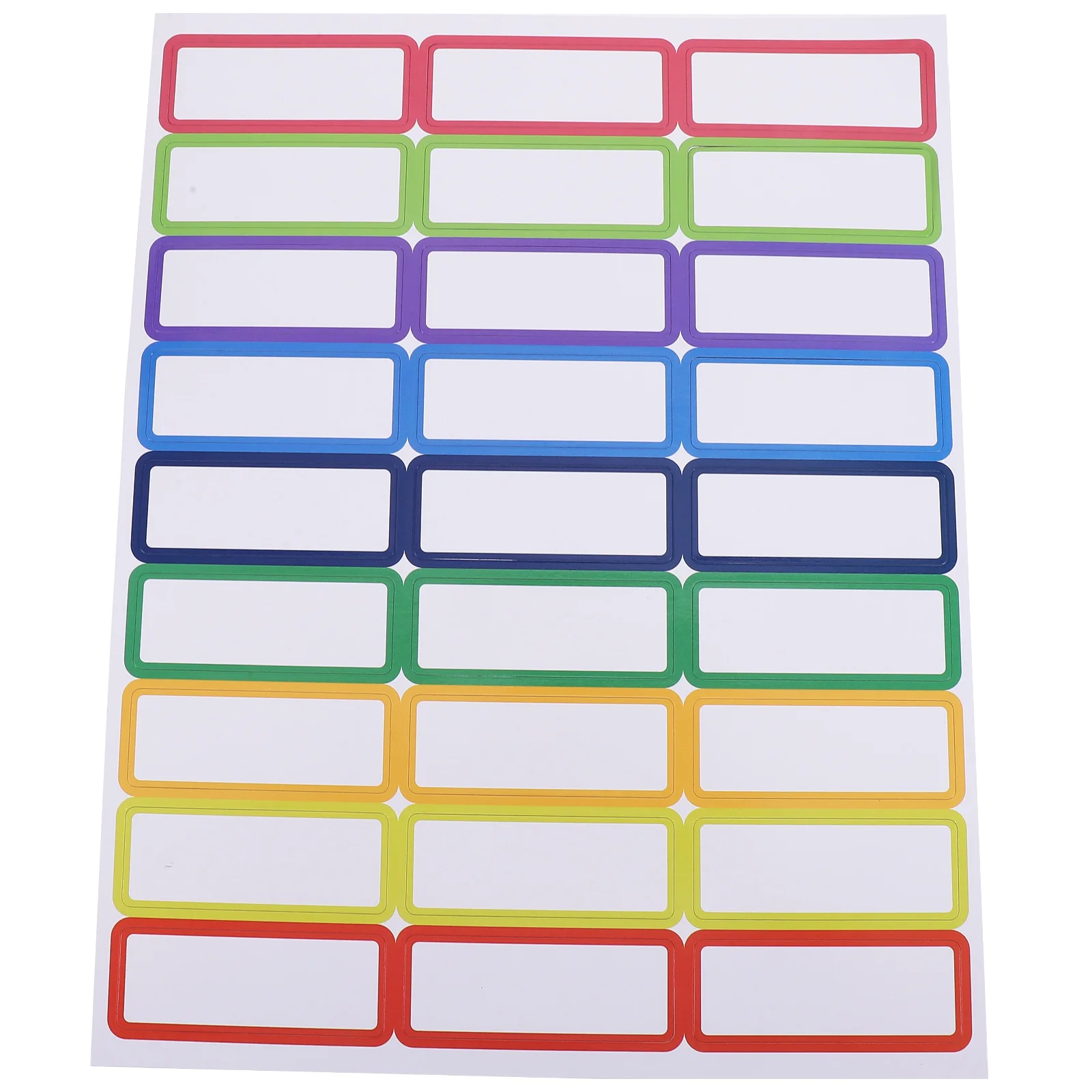 

27 Pcs Whiteboards Blank Stickers Label Classified Marking Dry Erase Labels Small Adhesive Office