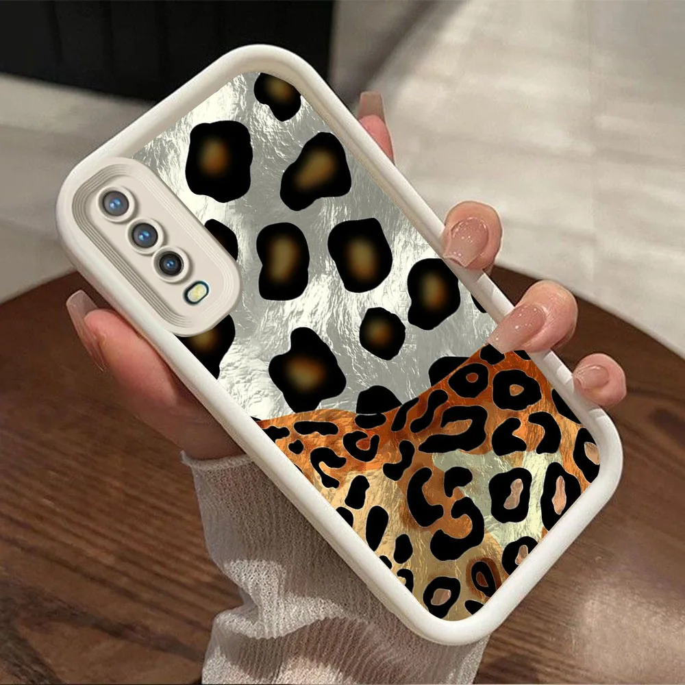 MK-12 утолщенный противоударный чехол с леопардовым принтом для VIVO Y52 Y53S Y20 Y20I Y20S Y20A