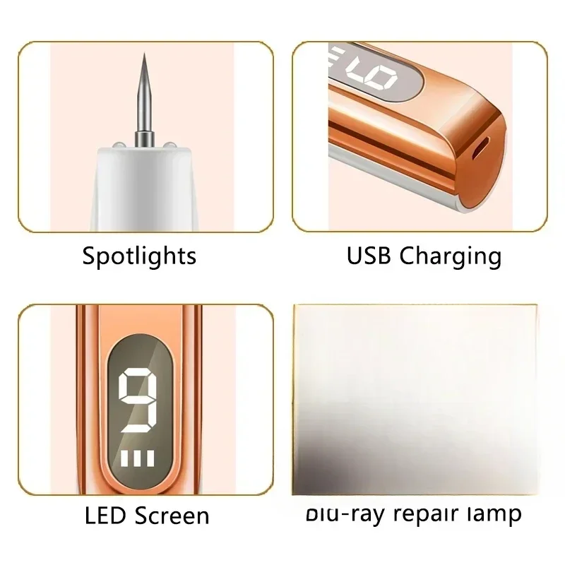 Теги для удаления кожи Лазерная плазменная ручка Машина родинок Пикосекундные