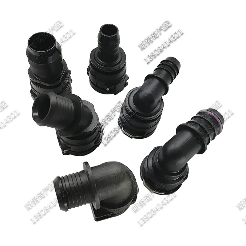 Пластиковый соединитель NW12 черного цвета оригинальные фитинги 2 шт. в партии