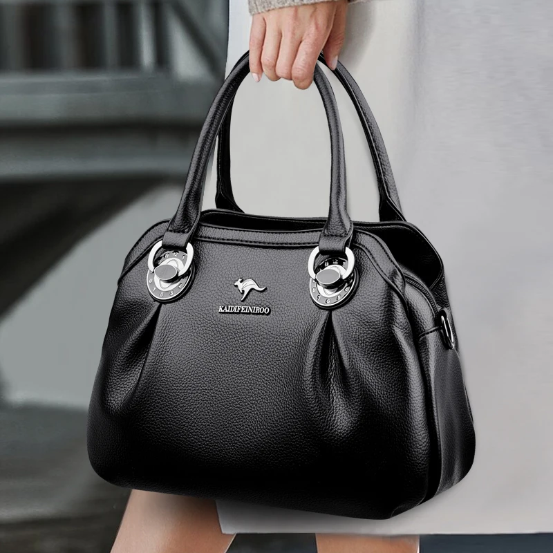 3-слойная женская сумка через плечо большой вместимости высокого качества