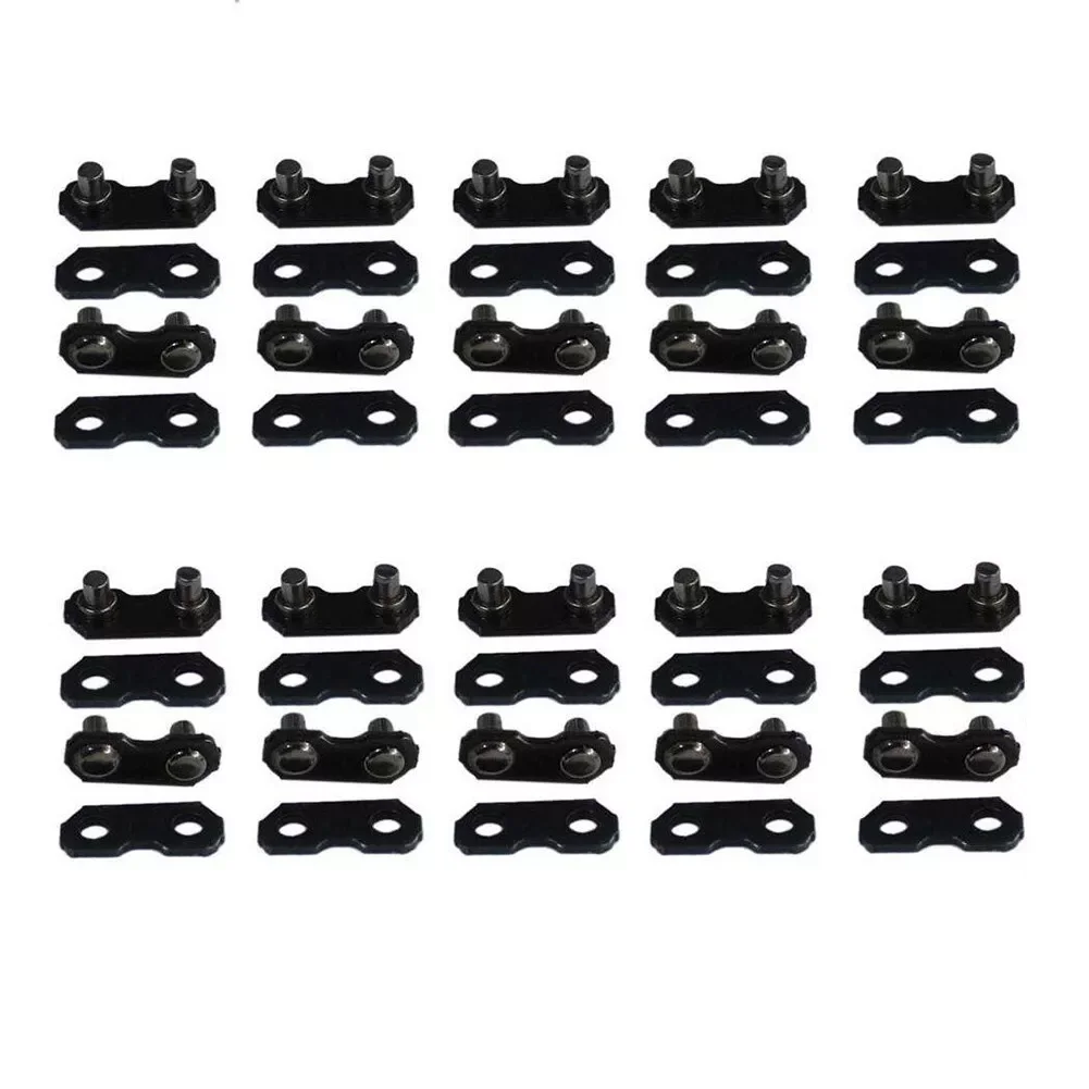 

20 X 3/8\\\" Chainsaw Chain Repair Kits For 3/8-LP Type 91 Master Link Tie Straps Home Graden Supplies