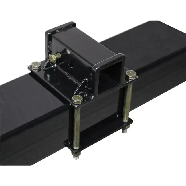 

Qprbab 2" Receiver Adapter for 4"/4.5" RV/Travel Trailer Bumper for Mounting Bike Rack/Cargo Carrier