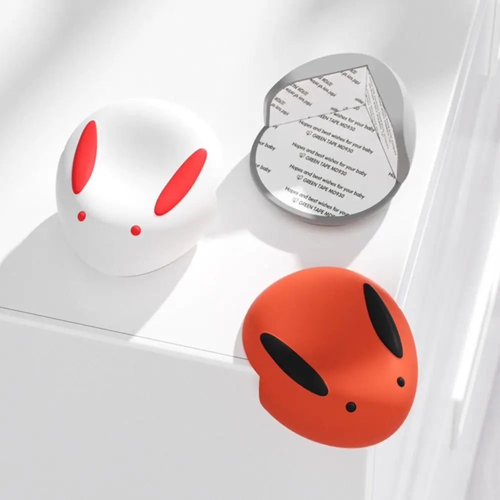 

2PCS Cartoon Rabbit Table Edge Anti-collision Cover Pads Silicone Table Corner Protector Protection For Baby Infant Safety Guard
