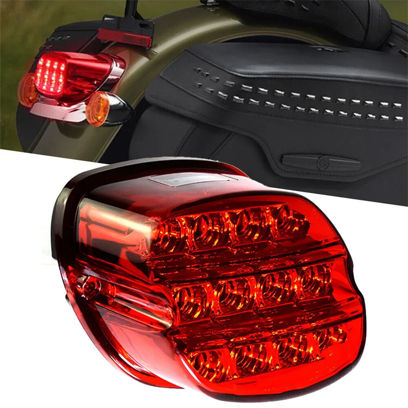 

Светодиодный стоп-сигнал для мотоцикла, фонарь для Harley Touring Electra Glide Road Glide Softail Sportster XL883 XL48 Dyna FLD Fat Boy