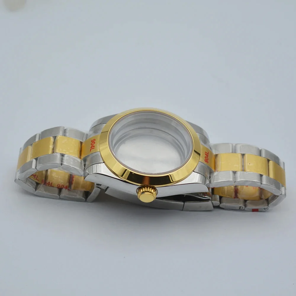 Сапфировое стекло 36 мм/40 мм фотосессия NH35 NH36 PT5000 ETA2824 2836 Miyota 8205 8215 DG2813 3804 движение