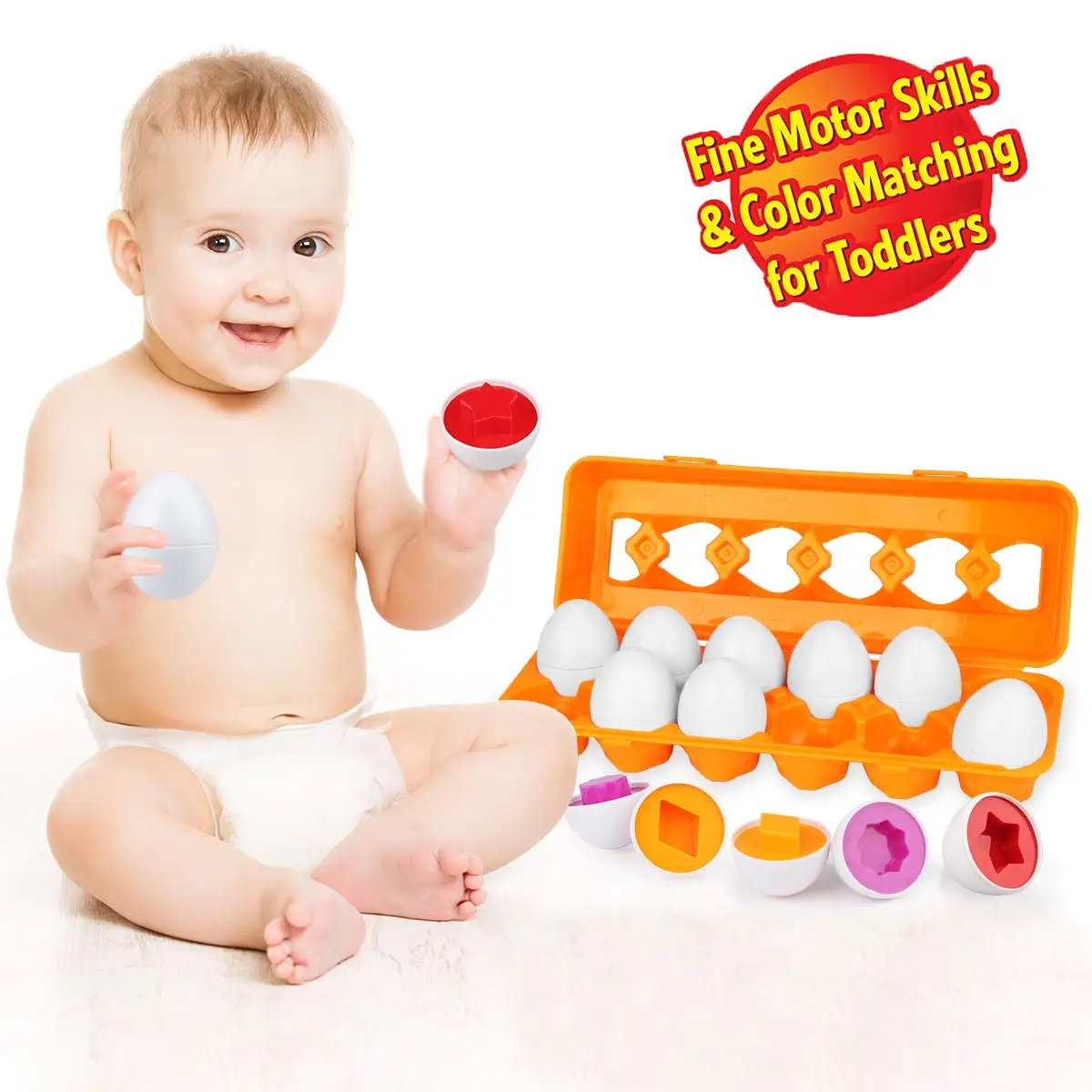

Набор яиц для детей 1-3 лет