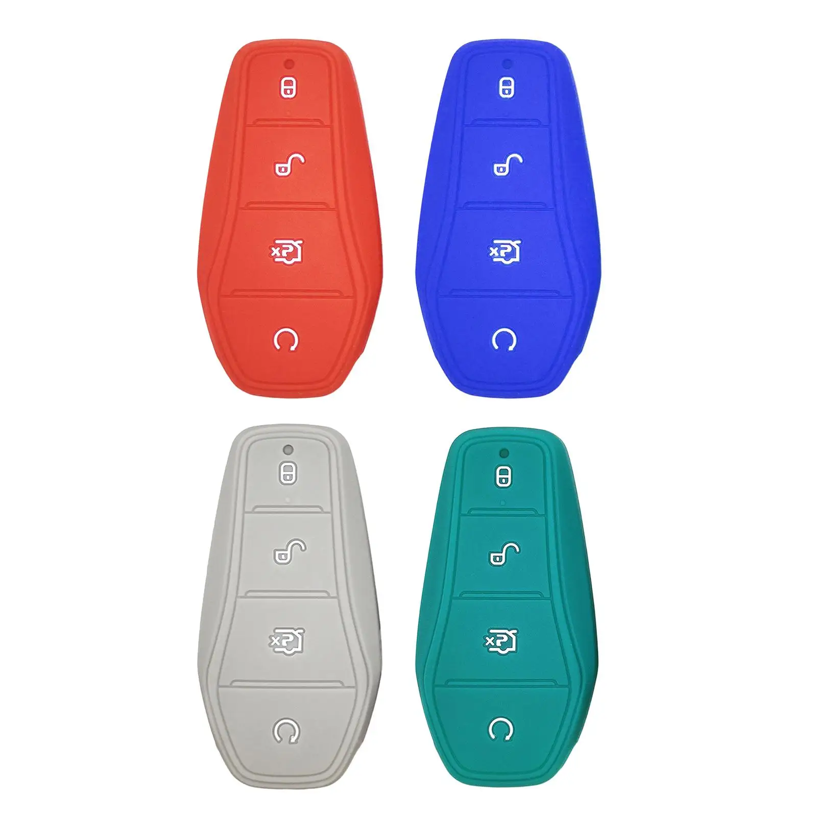 

Silicone Car Entry Remote Control Key Fob Cover Case Car Key Case Cover for BYD Atto 3 Qin Plus I Don Dm