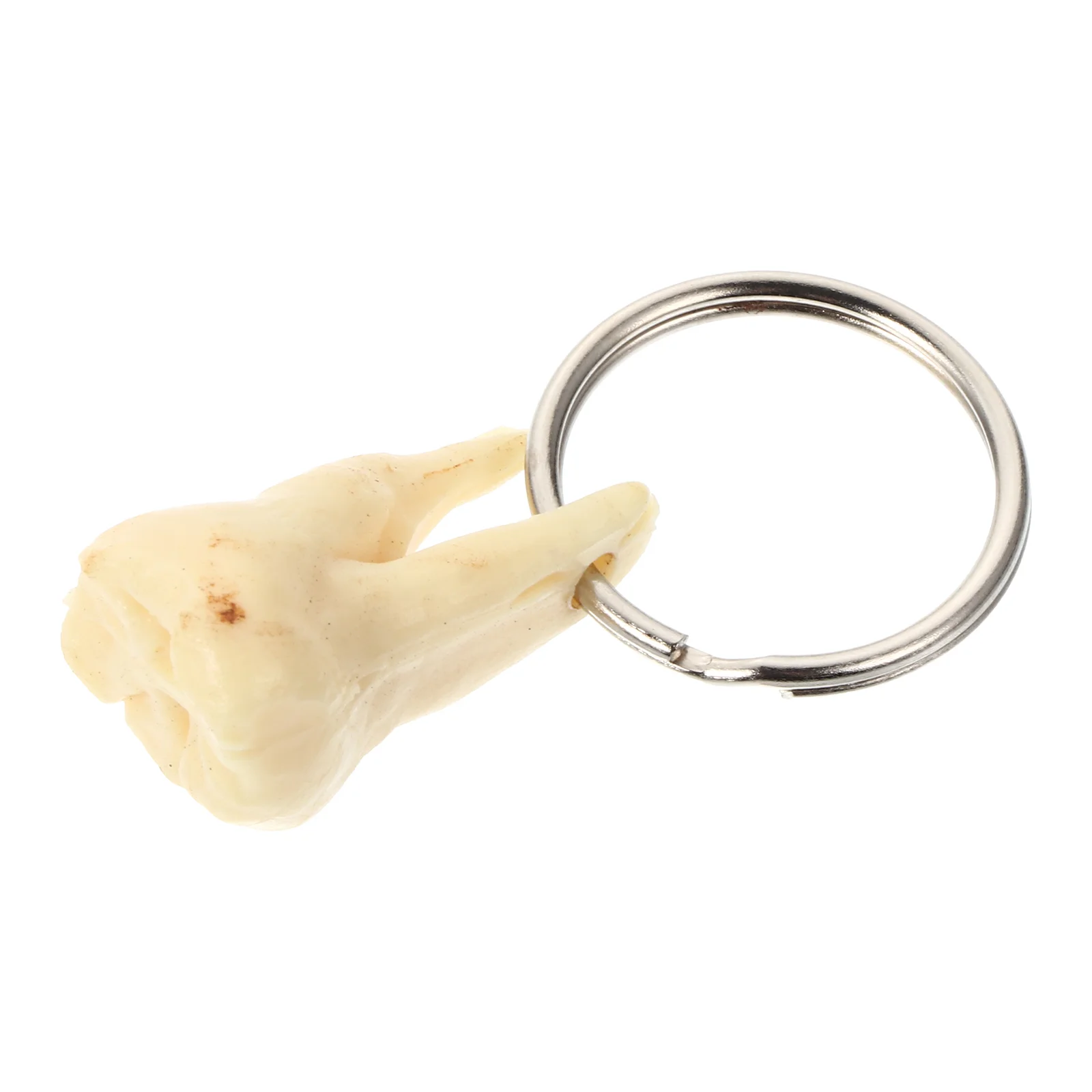 

Dental Keychain Making Supplies Holder Loop Charm Pendants DIY Ring Accessories Metal Round Rings