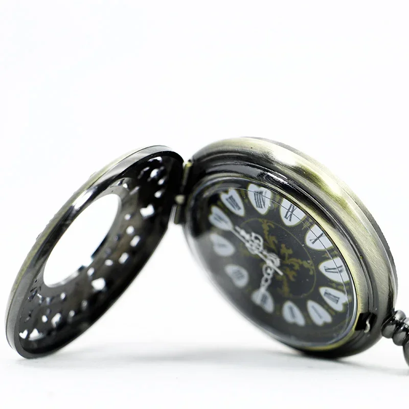 Изысканные полые винтажные карманные часы механическая модная цепочка мужское и