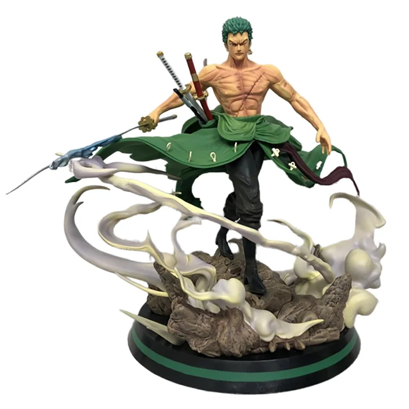 

One Piece Anime Figurine Model Roronoa Zoro Action Figures PVC Statue Collection Toy Solo Luffy Figma