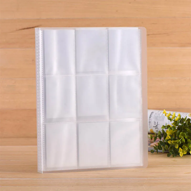 

3-Inch Large Capacity Plastic Scrapbooking Picture Album 288 Pockets Name Card Holder Mini Film Photo Transparent storage Album