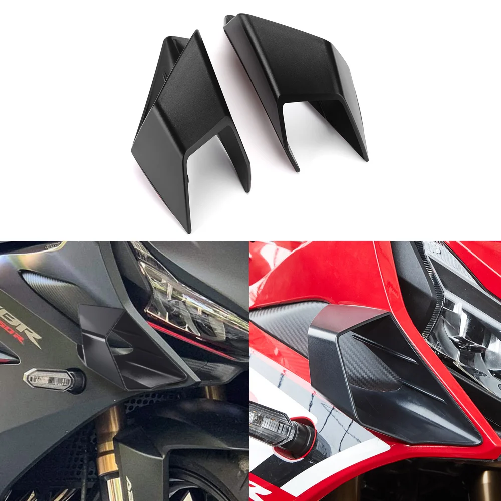 

CBR650R CBR 650R 2019 2020 2021 Fairing Winglets Fin Trim Cover Motorcycle Wing Protector Wind Fairing Winglets For Honda CBR650