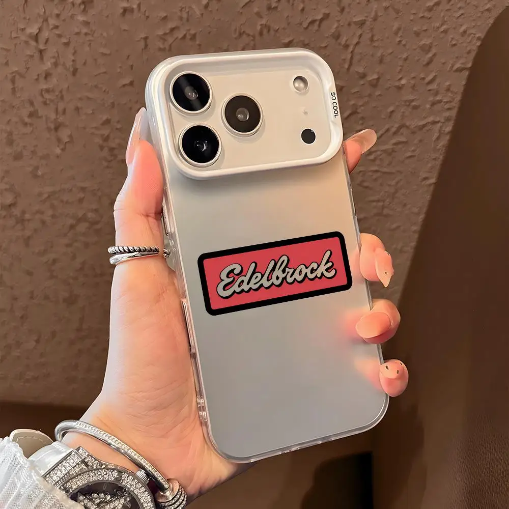 Фото Чехол для телефона Design E-Edelbrocks для iPhone 17 16 15 14 13 12 11 Pro Max Air, цветной, матовый, с лазерной гравировкой, противоударный №2