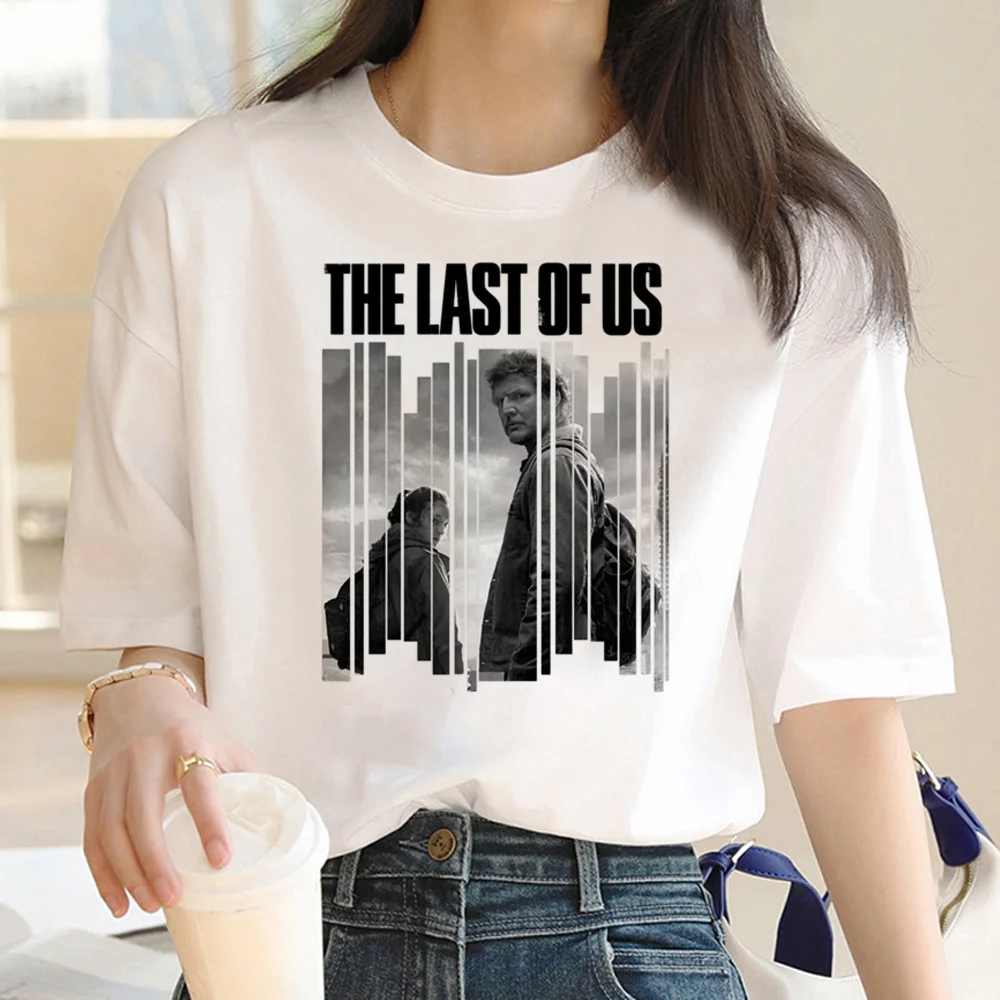 

Футболки the Last of Us, женская футболка с графическим рисунком, дизайнерская японская одежда y2k для девочек