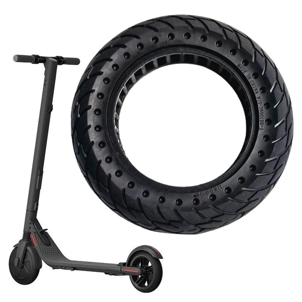 10 Inch Electric Scooter Solid Tire 10X2.125 Front Rear Wheel Tyre For M365 Electric Scooter Replacement Parts