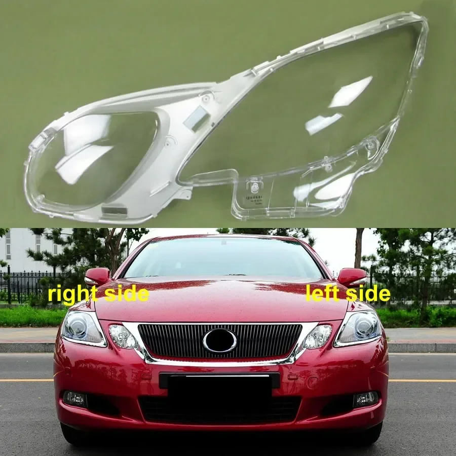 Для Lexus GS300 GS430 GS450h GS460 2004-2011 прозрачный абажур корпус фары крышка из плексигласа