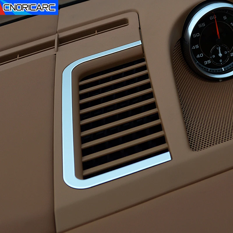 

Car Center Dashboard Air Conditioner Outlet Vent Frame Decoration Trim Strip For Porsche Panamera 2010-2016 Interior Accessories
