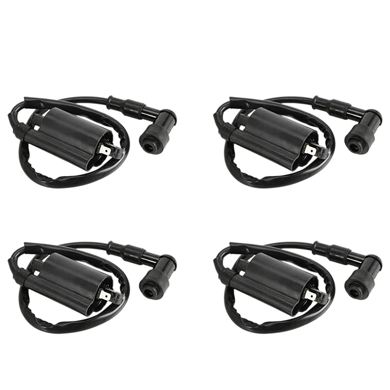 

4X Motorcycle Ignition Coils Fits For Yamaha GS125 GN125 VX250 Virago 1100 XV1100 XV-1100 1995-2007