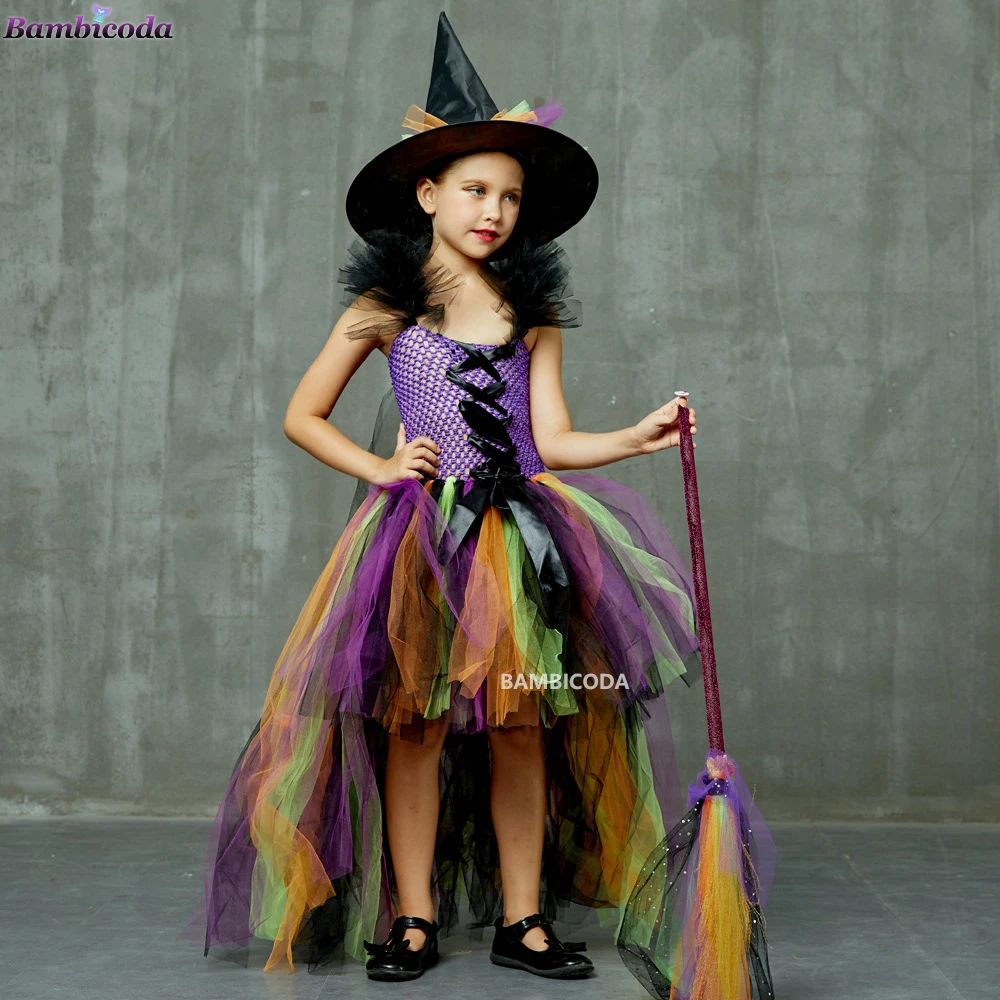 

Женское платье-пачка со злом, платье с шляпкой, детское платье для косплея, карнавала, вечеринки, маскарадное платье злой королевы