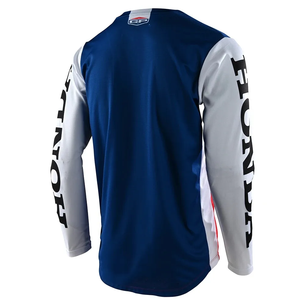 

For Honda Racing Hombre Long sleeves Jersey Motorbike Motocross MX Dirt Cycling Clothes Enduro DH Bike Mtb Men T-shirt