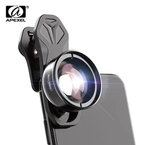 APEXEL 100MM Macro Lens for Cellphone lente macro para celular 4K HD Mobile Phone lenses With CPL St