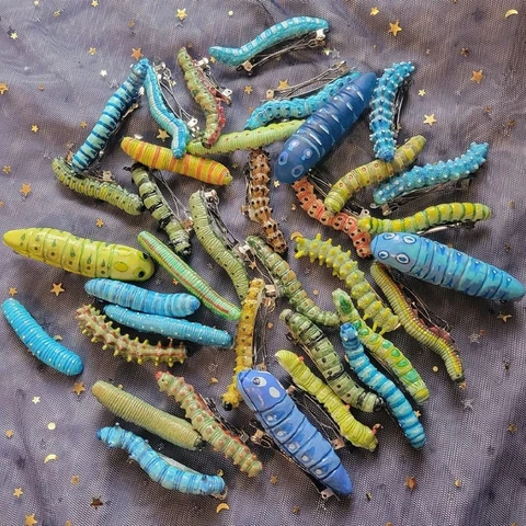 Заколки для волос в виде насекомых