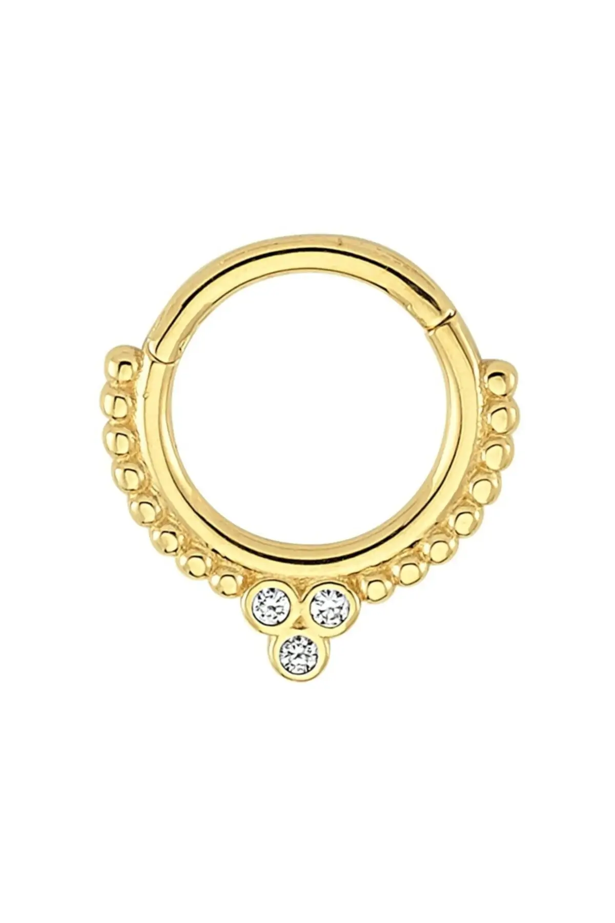 

Ring Gold Piercing-Three Stone Seed