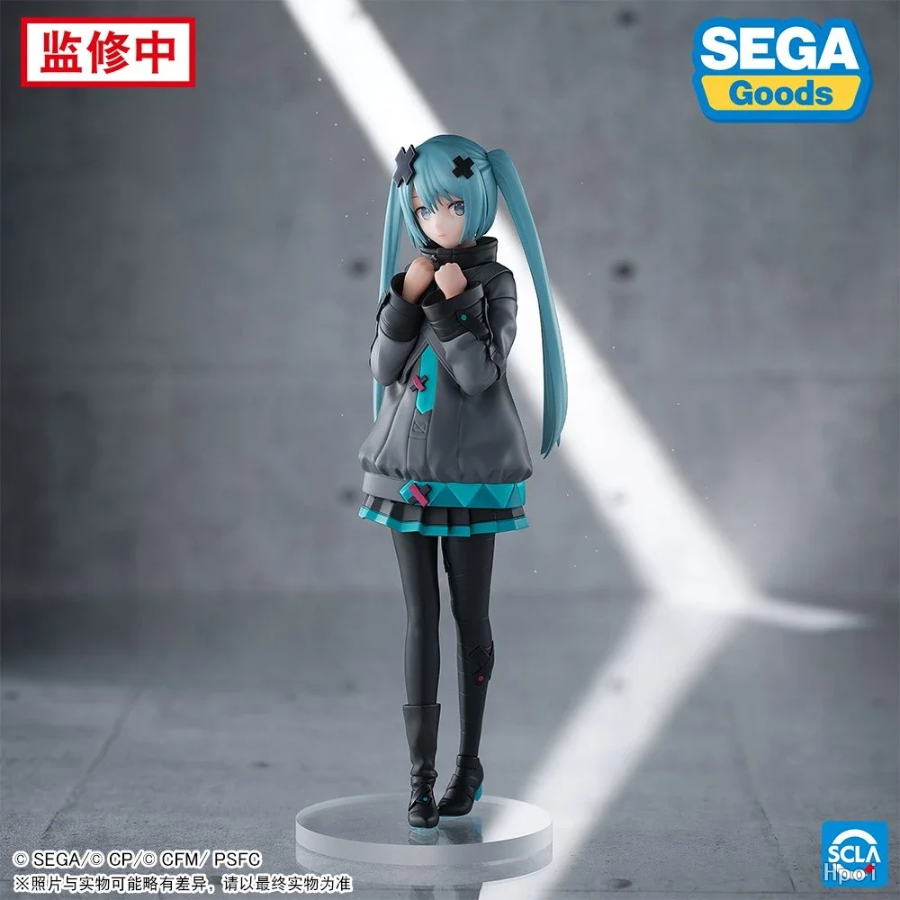 Фото Оригинальная фигурка SEGA Luminasta Hatsune Miku Snow Miku из концептуальной серии 