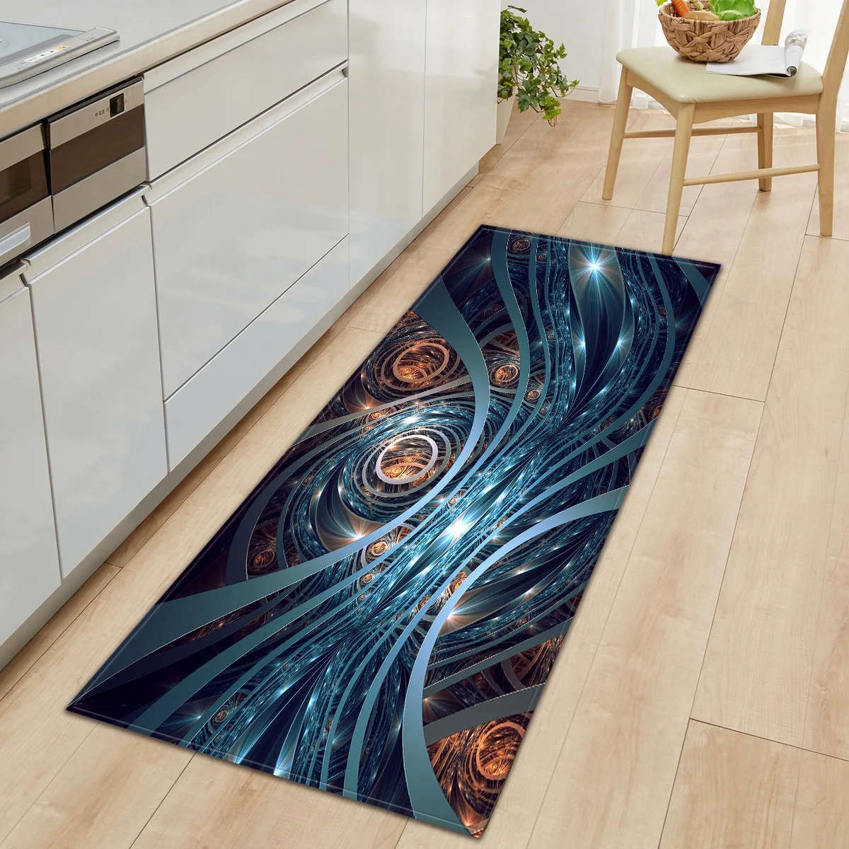 

Balcony Anti-slip Carpet Kitchen Mat Home Entrance Door Mat Corridor Living Room Decorative Floor Mat Home Decor Floor Mat
