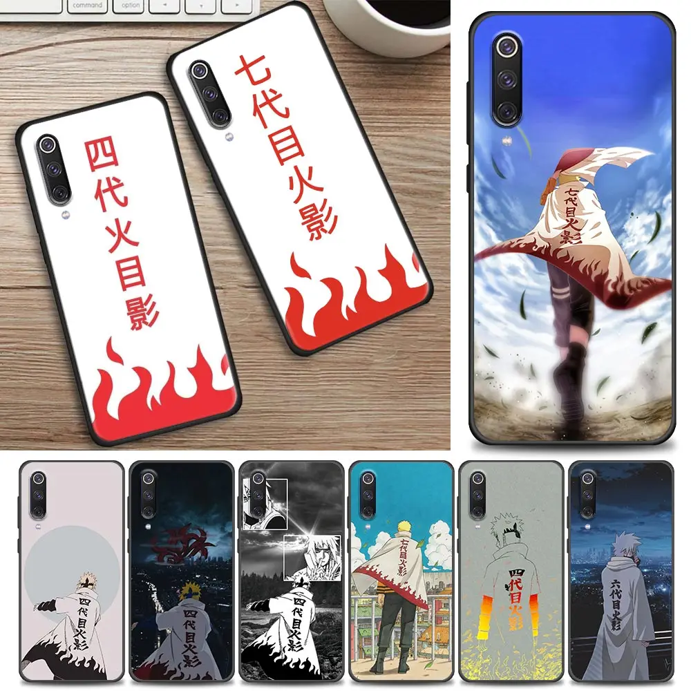 

Naruto 4th 7th Hokage Cloak Anime Phone Case For Xiaomi Mi 8 9 10 Lite 10T Note10 Pro Cover For Xiao Mi9T Mi9Lite Soft TPU Coque