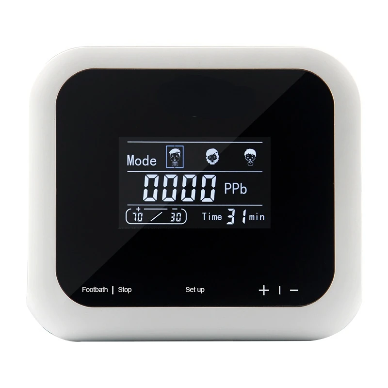 

2022 Newest Ionic Detox Foot Bath Machine With Folding Foot Basin Foot Detox Spa