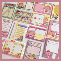 sticky note simple plan this student daily notebook time management learning clocking schedule week planner memo pads office tag