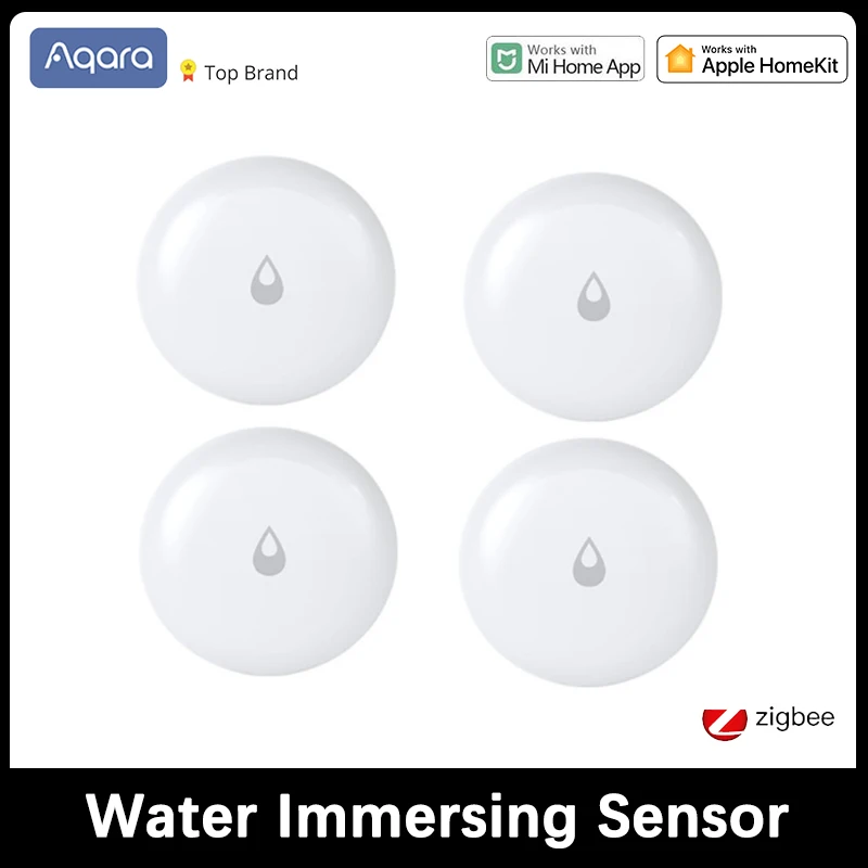 

Xiaomi Aqara IP67 Water Immersing Sensor Zigbee Flood Water Leak Detector Alarm Security Soaking Sensor For Mi Home Homekit