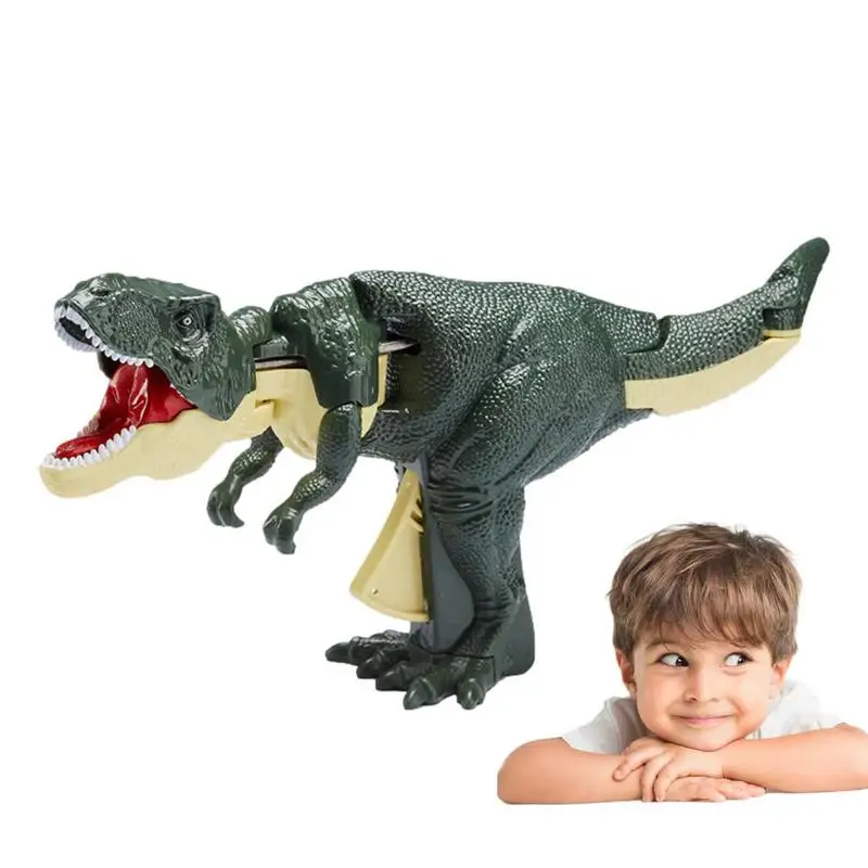 

Trigger Tyrannosaurus Rex Squeeze Trigger Roar Toy Fun Interactive Grabber Toy Realistic Exquisite Safe Rex Toy For Christmas