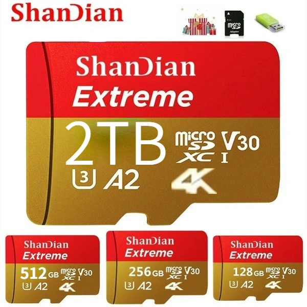 

2022 high speed and large capacity 256GB 512GB 1TB 2TB USB drive Micro SD Micro SDHC Micro SD SDHC card 10 UHS-1 TF memory card
