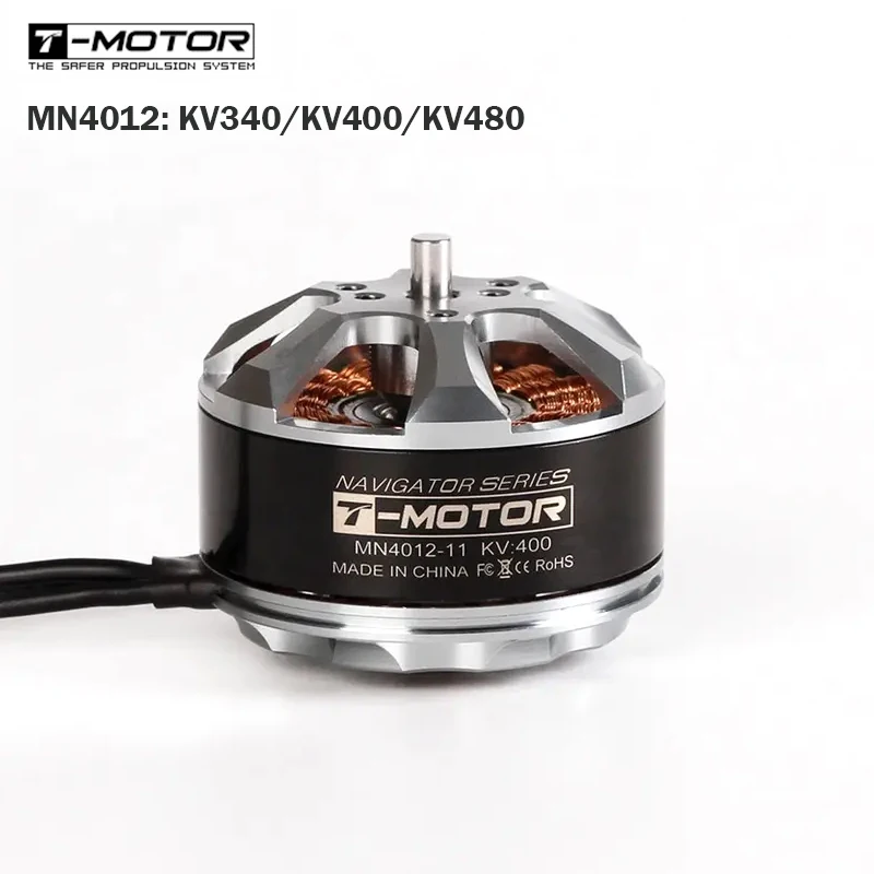 Электродвигатель T-motor MN4012 KV340/KV400/KV480, специальный дизайн, бесщеточный электродвигатель для многовинтовых дронов