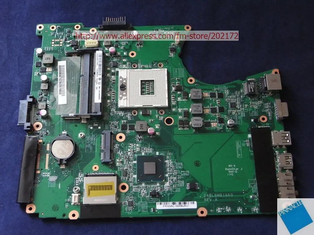 

A000080670 Motherboard for TOSHIBA Satellite L750 L755 DABLBMB16A0