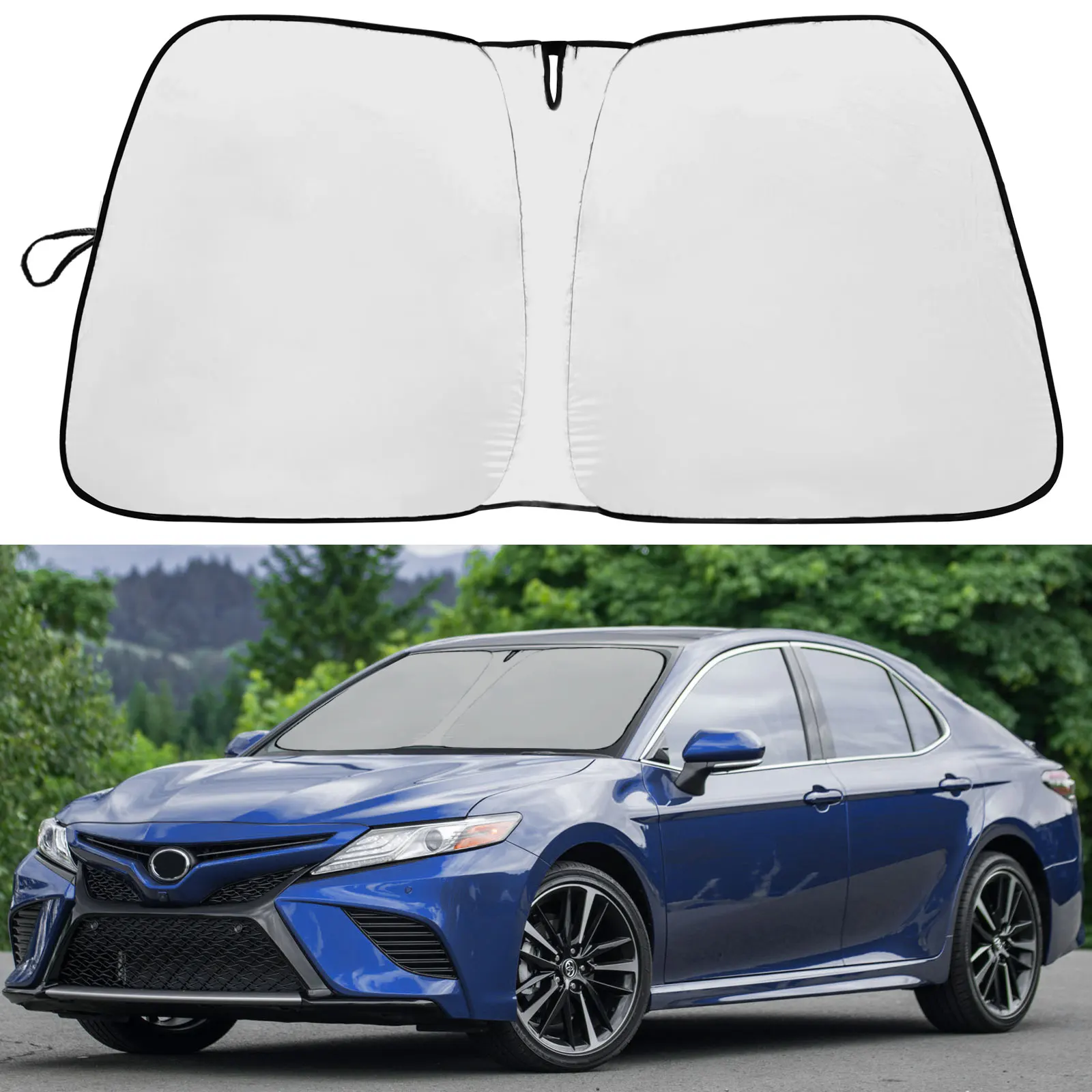Солнцезащитный козырек на лобовое стекло автомобиля для Toyota Camry 2019 2020 2021 2022 2023